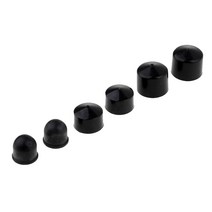 YSSHOP 6 조각 스케이트 보드 롱 보드 트럭 교체 피벗 컵 3.25 / 5 / 7 Inch, 블랙, 고무