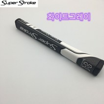 골프채 그립 PU 퍼터 그립 1.02.0 삼각형 굵게 퍼터 손잡이 커버(8PC), white grey 1.0