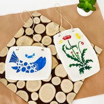 [IL∃7] 점토로 스텐실 판화 만들기-4인세트 만들기 단체 목판 실크 교구 인쇄 클레이 기법_E∃8260eA, ∠본상품, 옵션없음($#%)