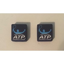Tecnifibre 테크니화이버 ATP 월드 투어 테니스 스퀘어 네이비 블루 완충 장치 2개
