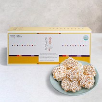 [솔향강릉] 한과마을 통밥 한입한과 1.2kg600x2봉, 단품