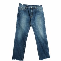 게스 블루 데님 스트레이트진 남자 3425