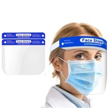안면 보호 페이스 쉴드 당일 출고 A형 얼굴 가림막 투명 마스크 눈보호안경 의료 용고글, 1개