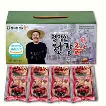 [정직한건강즙] 정직한 꾸지뽕즙 110ml 국내산 100%, 30포