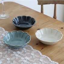 일본산 퓨어 찬기 소 3color 택 1p, 1. 아이보리 1p