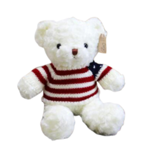 네이처타임즈 곰돌이 테디 봉제인형, 국기 화이트, 50cm