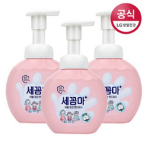 [LG생활건강] 온더바디 세균아꼼짝마 버블핸드워시 파우더향 250ml x3개, 상세 설명 참조, 상세 설명 참조
