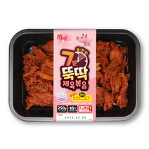 전자레인지용 간편요리 7분뚝딱 제육볶음 3팩 세트 밀키트 간식 술안주 밥반찬 간편조리, 250g 3팩 세트