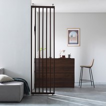 [셀프공간분리+5천원할인] 파로마 리오 높이조절 가벽 인테리어 파티션 300 파티션/인테리어가벽/가벽파티션/가벽인테리어, 월넛+300