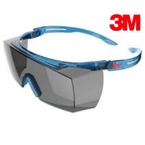 3M 보안경 SF3702AS1 회색렌즈 안경위에사용가능 안전안경 보호안경