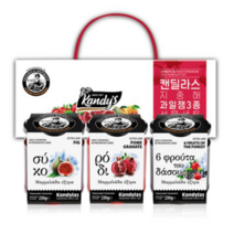 캔딜라스 지중해 과일잼 무화과 230g + 석류 230g + 산속과일 230g 세트, 10세트