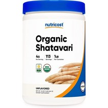 뉴트리코스트 샤타바리 Shatavari 추출물 4g 함유 파우더 454g, 1개