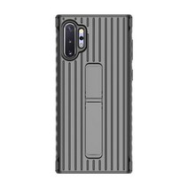 노트 10 플러스 갤럭시 프로 스탠딩 풀 폰 보호 궁극적 인 터프 아머 스탠드 쉘, Note10 plus Black