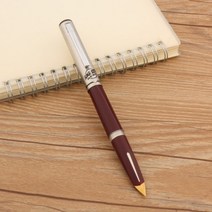 명품 만년필 브랜드 영웅 240 스테인레스 스틸 레트로 항공기 duckbill 펜 저가, 빨간색, m
