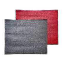 뉴도트 현관매트 120x100 그레이 카페트재질 물빠짐 먼지포집 출입구 레인매트 발판, 단품