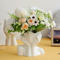 홈공방 실리콘몰드 레진 캔들 시멘트 diy 비누 몰드 추상 얼굴 화분 식물 꽃병 콘, c152 전용 금형 없음