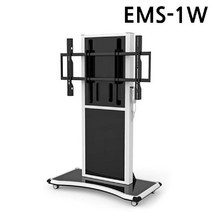 거치대 스탠드 마운트피아 (86-98in) 이동형 (EMS-1W) 대형TV 전동형 전자칠판 (실버), 상세페이지 참조