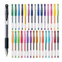 유니볼 시그노 중성펜 UM-151 0.28mm 0.38mm 0.5mm, 라이트 블루(8)