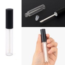 투명 틴트 립글로즈 공병 소분 용기 10ml, 블랙(무광)