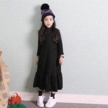 검롱원피스 기모