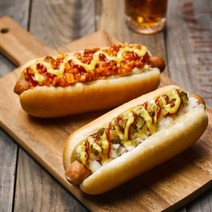 마리네빵공장 렐리쉬 오리지널 롱핫도그 냉동 완제품 다진 피클 마약 소세지 핫도그 한입 간편식 120g, 120g x 3개