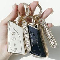 루루형제 차 키케이스 스마트 TPU 키커버 키홀더 자동차 키링 렉서스 ES300H LS500H, 키케이스+번호키링+가죽스트랩+가죽리본키링, AL-03, 올리브그린