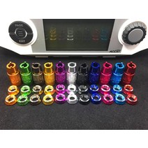 라디오용 양극 산화 알루미늄 스위치 너트 볼트 볼트 라디오마스터 TX16S 점퍼 T-lite FrSky Taranis 컨트, 08 Gun Mental Co