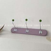 빈티지 코트랙 핑크볼 우드 옷걸이 인테리어 소품 행거 빈티지 코트랙 핑크볼 우드 옷걸이 인테리어 소품 행거, C.보라