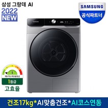 삼성전자 그랑데 건조기 AI 이녹스 DV17T8740BP 17kg 방문설치