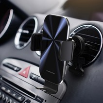 올마티 차량용 무선충전거치대 X7 차량용 핸드폰 거치대 충전기 FOD 15W, 차량용 무선충전기