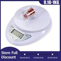 체지방계산기 체지방체중계 스마트체중계 디지털 체지방계 미니 정확한 체지방 측정기 새로운, 0.1g-1kg