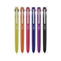 부드러운 필기감 선명한잉크 3색볼펜 1개 0.7mm, 블랙(202160)