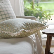 벨라이프 그린플로레 레이스 쿠션 커버