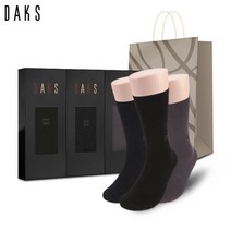 (롯데백화점)신사양말 3족선물세트 면스판디자인 무지 19329닥스 액세서리 19329 133189