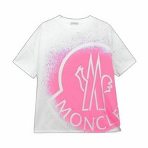 리본즈 몽클레어 MONCLER 몽클레어 CB FB CB 로고 프린트 크롭 티셔츠 TMG51 28 72 16 72559640 (P002512920)
