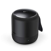 Anker Soundcore Mini 3 Bluetooth 스피커 컴팩트 이퀄라이저 설정 BassUp 기술 PartyCast 기능 IPX7 방수 15시간 연속 재생 USB-C 포트 채용 블랙