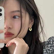 셀루앙드 하트 펜던트 링 귀걸이