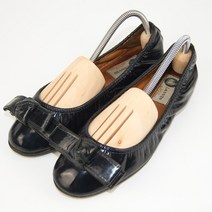 836.랑방LANVIN 에나멜 유광 플랫슈즈/정품/여성 220