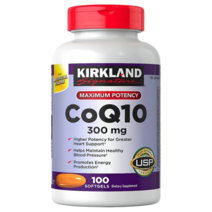커클랜드 유비퀴놀 코엔자임 Q10 COQ10 300mg 100정, 1개, 기본