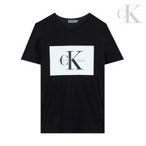 캘빈클라인 CK 로고 프린팅 반팔티_블랙 Calvin Klein Jeans slimfit J307554-099