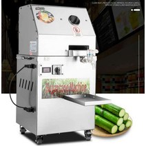 사탕수수 착즙기 과즙짜는기계 원액 과즙 칡즙 자동, 탁상용 배터리[가게와 상점 겸용]