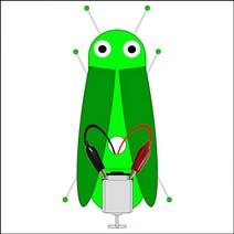 왕메뚜기 창작진동로봇 5인용