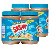 스키피 크리미 피넛 버터, 1.13kg, 4개입