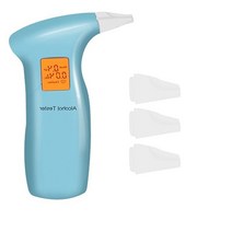 UV 세균 측정기 위생점검 배양 알코올 테스터 측정 음주 운전 감지기 취입 유형 특수, 상자 없는 파란색