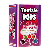 (미국) 투시롤 투시팝 초콜릿 들어있는 여러가지맛 막대사탕 1.7kg 1팩 Tootsie Roll Tootsie Pops Assorted with Chocolatey Center