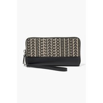 마크제이콥스 모노그램 자카드 슬림84 컨티넨트 Wristlet_Beige (MBACW22009BEX)