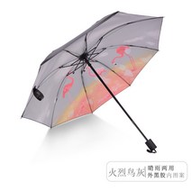 파라솔 별 하늘 자동 파라솔 여자 맑음 우산 검은 고무 파라솔 태양 파라솔 자외선 차단 자외선 차단 파라솔 도매
