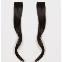 위그몰 슬라이드 웨이브 미니피스 가로길이 8cm 1세트, 1개, 내츄럴블랙