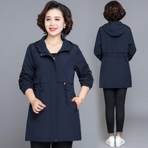 40대 50대 여성 엄마 옷 빅사이즈 40대 50대 사파리 자켓 코트 봄 가을
