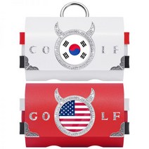 골프볼 파우치 케이스 주머니 골프공 블랙 라운딩 골프 미니 볼백 힙색 팬 용품 언더볼 TEE 수납 가방, 01-국기 맞춤 제작 [고객 서비스 연락]